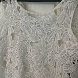 Spenser Jeremy White Sleeveless Sundress for Brides